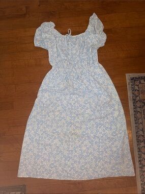 weworewhat denim dress WeWoreWhat Dani Shirt Dress in Super Light